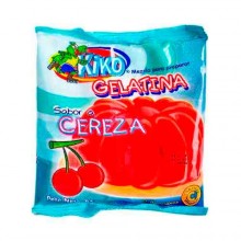 Gelatina Sabor a Cereza 5 Porciones Kiko 85g