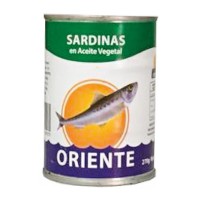 Sardina Aceite Vegetal Oriente 170g