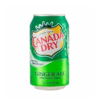 Soda Ginger Lata Canada Dry 355ml
