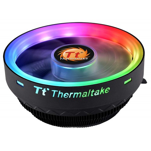 Thermaltake CPU Cooler UX100 Placa base de 5 V ARGB Sync 16.8 millones de colores, 15 LED direccionables Intel-AMD Universal Socket LGA 1200