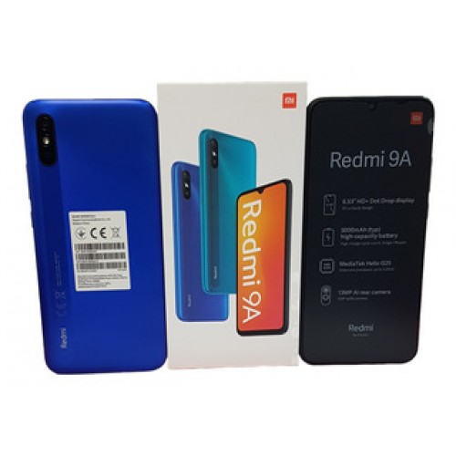 Celular Xiaomi Redmi 9A, 3Gb Ram y 32 GB de Almacenamiento