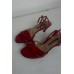 Zapatos rojos de mujer talla 35