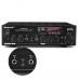 Sunbucks amplificador de audio estéreo para el hogar,  100W RMS, 110/220V, con bluetooth, doble canal, entrada de micrófono Karaoke