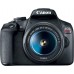 Canon EOS Rebel T7 Cámara DSLR con lente de 18-55mm | Wi-Fi integrado | Sensor CMOS de 24.1 MP | Procesador de imagen DIGIC 4+ y videos Full HD