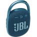 JBL Clip 4: Altavoz portátil con Bluetooth, batería incorporada, característica impermeable y a prueba de polvo Azul