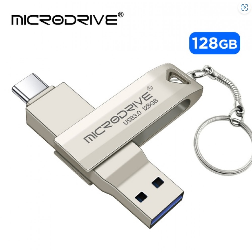 Unidad Flash Pendrive USB 3,0 OTG tipo C de alta calidad, Pen Drive de  128GB