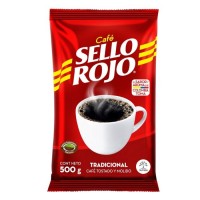 Cafe colombiano sello Rojo 500 grs