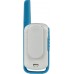 Motorola - Radio bidireccional T114, walkie talkies, 2 por paquete, blanco o azul, 16 millas.