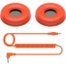 Pioneer almohadillas DJ HC-CP08-M - CUE1 Series Ear Pad y cable (naranja)