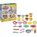 Play-Doh Kitchen Creations Flip 'n Pancakes - Juego de 14 piezas de cocina para niños con 8 colores no tóxicos para modelar