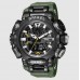 Reloj Smael Verde Negro XF01445 para hombre, deportes al aire libre, táctico militar, moderno, fresco, resistente al agua, esfera grande,