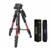 ZOMEI Trípode de cámara profesional de aluminio Q111, portátil, de viaje, cabeza plana, para SLR, cámara digital. Negro