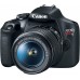 Canon EOS Rebel T7 Cámara DSLR con lente de 18-55mm | Wi-Fi integrado | Sensor CMOS de 24.1 MP | Procesador de imagen DIGIC 4+ y videos Full HD