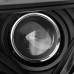 Conjunto de faros delanteros Toyota 4Runner 2014-2023 de proyector estilo fábrica - Carcasa negra