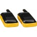 Motorola Solutions T470 Radio bidireccional negro con amarillo recargable paquete de dos unidades
