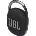 JBL Clip 4: Altavoz portátil con Bluetooth, batería incorporada, característica impermeable y a prueba de polvo Negras