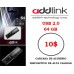 Pendrive Addlink 64 Gb U15 Usb 2.0