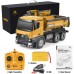 Camión de juguete para excavadora de control remoto, 9 canales, juguetes de control remoto, excavadora hidráulica,  tractor RC