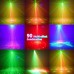 Luces de fiesta DJ, láser de escenario, efecto de luz norte, iluminación estroboscópica de discoteca activada por sonido RGB con control remoto