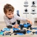 STEM - Juguetes de construcción para niños, control remoto 2 en 1, coches de carreras, 355 piezas, ingeniería de coche de control remoto