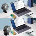 Ventilador con clip en el cochecito portátil recargable por USB, mini ventilador de escritorio de mano, para oficina, dormitorio, cochecito de bebé.