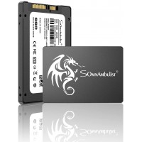 Somnambulist SSD 1TB 2.5 0.276 in 0.28 SATA III 6Gbs Disco duro interno de estado sólido 3D NAND hasta 520Mbs