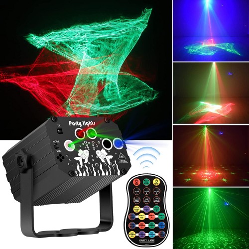 SHEHDS-Mini luz LED de araña para uso de DJ, discoteca o bar, foco