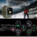 Reloj inteligente militar para hombre, pulsera resistente al agua Ip68 con llamadas, Bluetooth, compatible con Xiaomi, Android e IOs, 1,85 pulgadas