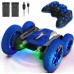 Wsiyen Coche de control remoto para niños,  doble cara con rotación de 360 Grados,  tracción en 4 ruedas, neumáticos todo terreno