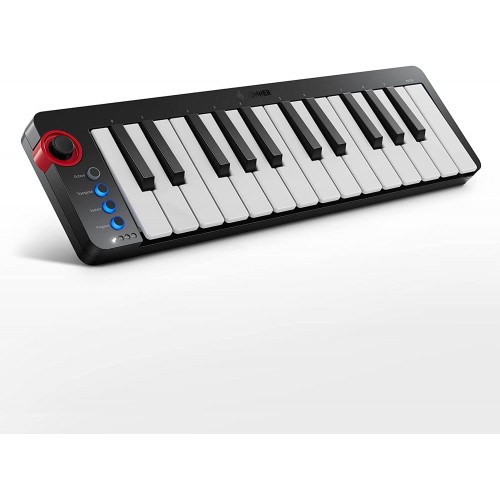 Donner N-25 Controlador de teclado USB MIDI de 25 teclas, interruptor de iluminación y software para Mac-PC,  40 cursos gratuitos