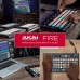 AKAI Fire profesional - Controlador MIDI USB para FL Studio con 64 almohadillas RGB Clip - matriz de almohadilla de tambor
