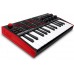 AKAI Professional MPK Mini MK3  Controlador de teclado MIDI USB de 25 teclas con 8 almohadillas, 8 botones y software musical incluido