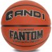 AND1 Fantom - Balón de baloncesto de goma, tamaño oficial, hecho para juegos de baloncesto en interiores y exteriores - Naranja