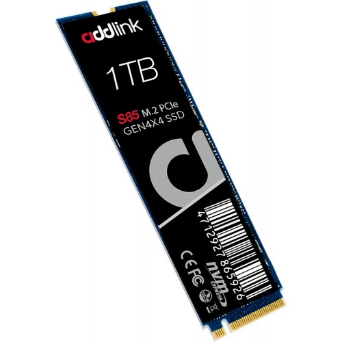 SSD Addlink S85 1TB PCIe 4.0 M.2 NVMe: Velocidad Extrema para Gaming y Creación
