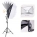 Kit Iluminación Fotográfica Andoer 3 Softboxes