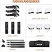 Kit Iluminación Fotográfica Andoer 3 Softboxes