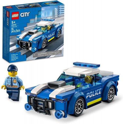 LEGO Juguete Coche Policía Ciudad 60312 Niños 5+ Aventuras