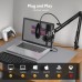 Kit Micrófono USB MAONO AU-A04, 192KHZ/24BIT, Condensador, Podcast, PC