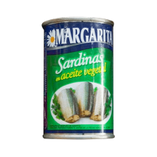 Sardina Margarita Aceite 170grs