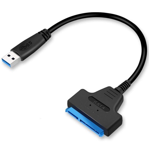 Adaptador USB 3.0 a SATA para HDD/SSD 2.5 pulgadas