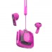 Audífonos Inalámbricos Moonki MH-TWS50 Bluetooth 5.3 | Sonido Vibrante y Confort Color Rosado