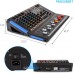 Mezclador de Audio Bluetooth Pyle de 8 Canales para Estudio/DJ