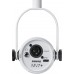 Micrófono Dinámico Shure MV7+ para Podcasting y Streaming (Blanco)