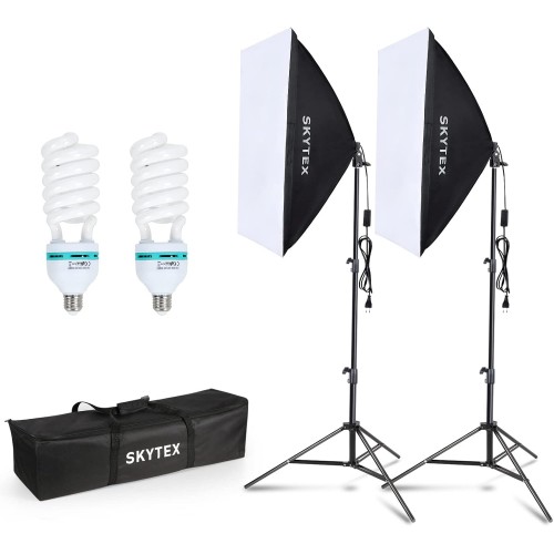 Kit de Iluminación Softbox Skytex - Fotografía y Video