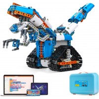 Robot de Codificación E7 Pro para Niños de más de 8 Años, Soporte de Programación Scratch