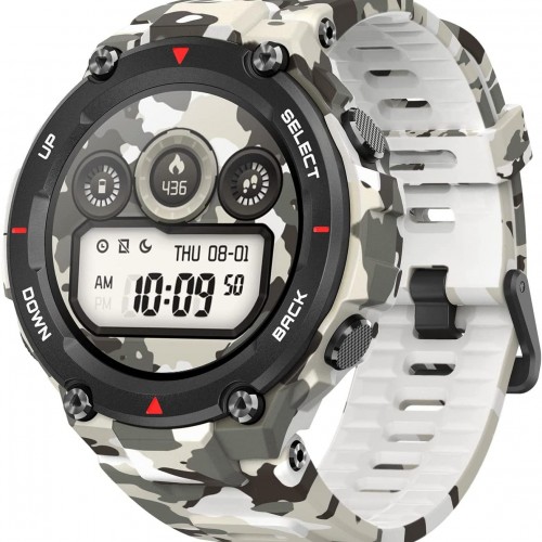 Reloj inteligente táctico de grado militar para hombres,  resistente al agua, con Bluetooth para llamadas, altavoz, pantalla táctil  HD de 1.3 pulgadas, reloj fitness compatible con iPhone y Samsung :  Electrónica