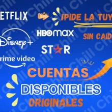 Cuentas Streaming Netflix Disney+ HBOMax