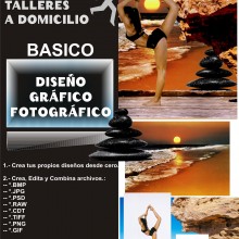 Clases a Domicilio de Diseño Gráfico Fotografico  Básico.