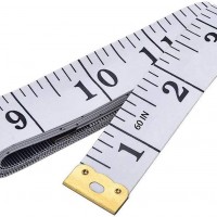 Regla flexible de costura corporal de doble escala para pérdida de peso, re...