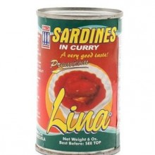 Sardinas Tomate Lina Curry 170g